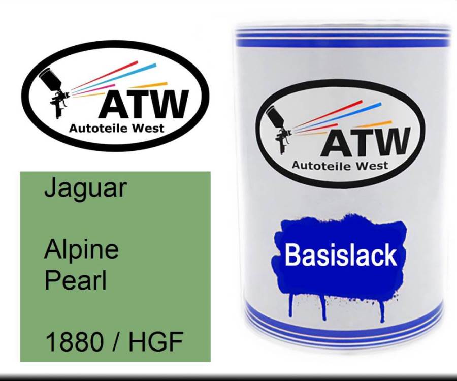 Jaguar, Alpine Pearl, 1880 / HGF: 500ml Lackdose, von ATW Autoteile West.